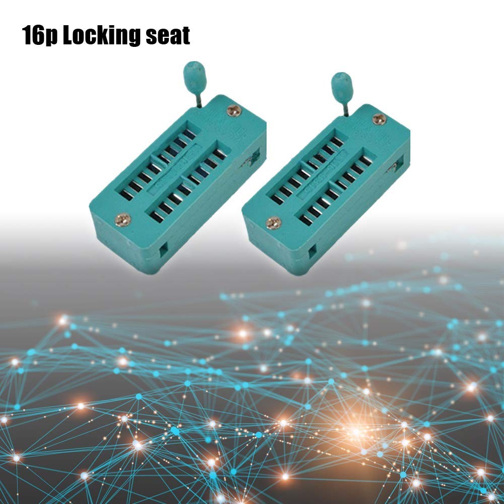 4Pcs ZIF 16-pin 16 Pins Test Universal IC Socket 16 Pin DIP Integrate Socket NA