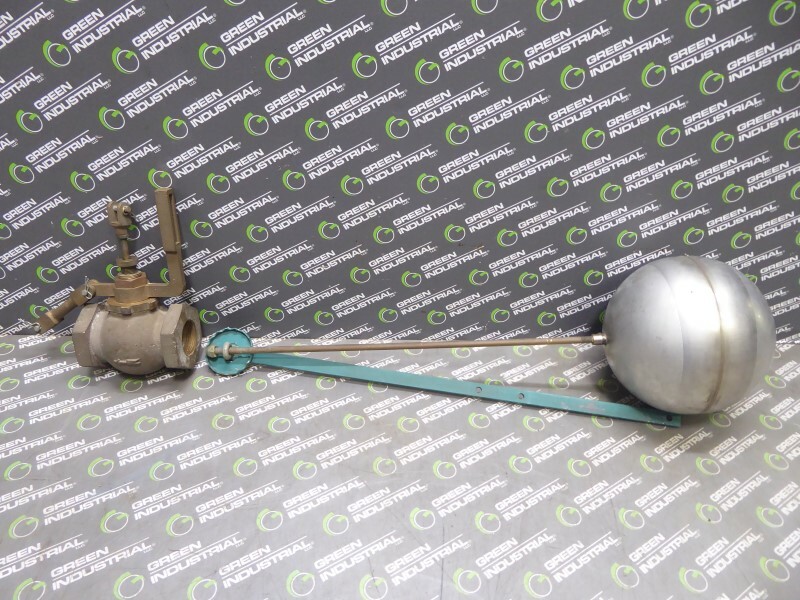 NEW Keckley 1-1/4″ Angle Globe Float Valve Type 27 Globe Pattern No Box