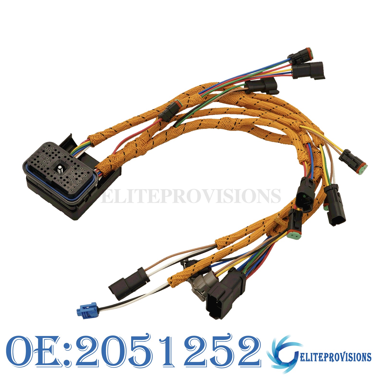 205-1252 2051252 For Caterpillar 3126B 3126E 3126 Truck Engine Wiring Harness
