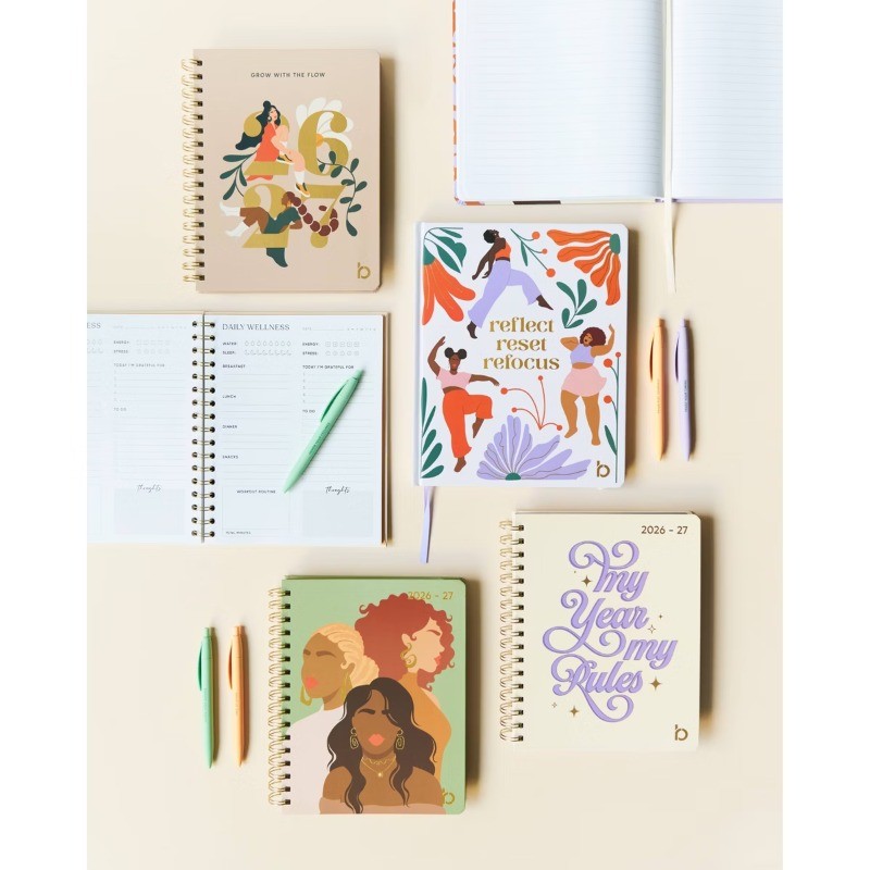 Be Rooted 7″x9″ A Look Ahead Academic 12 Months Weekly/View 2026-2027 Planner