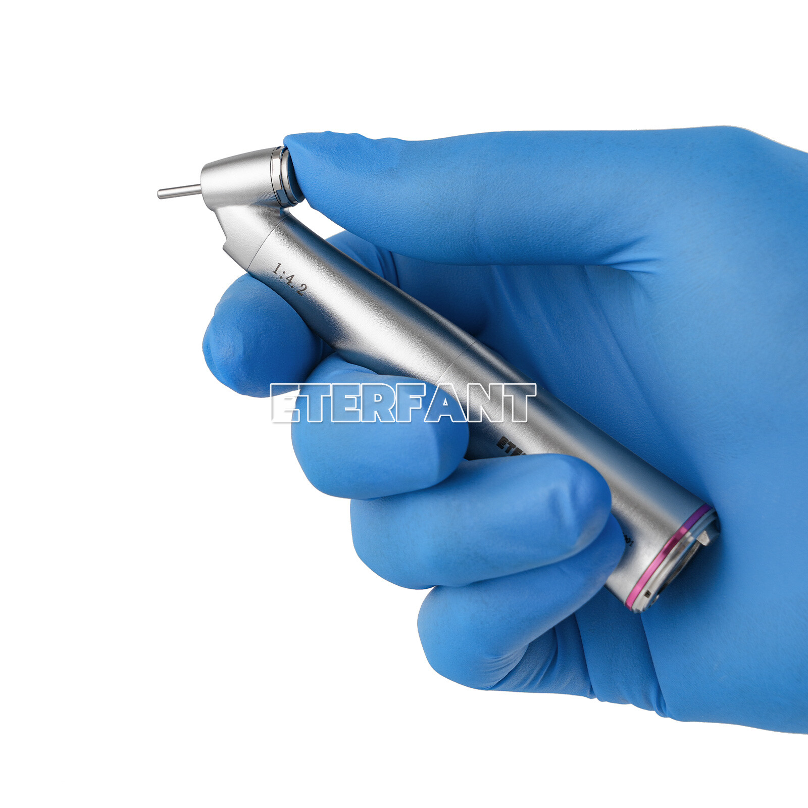 ENTERFANT Dental 1:1/1:4.2/20:1 Implant LED Fiber Optic Contra Angle Handpiece