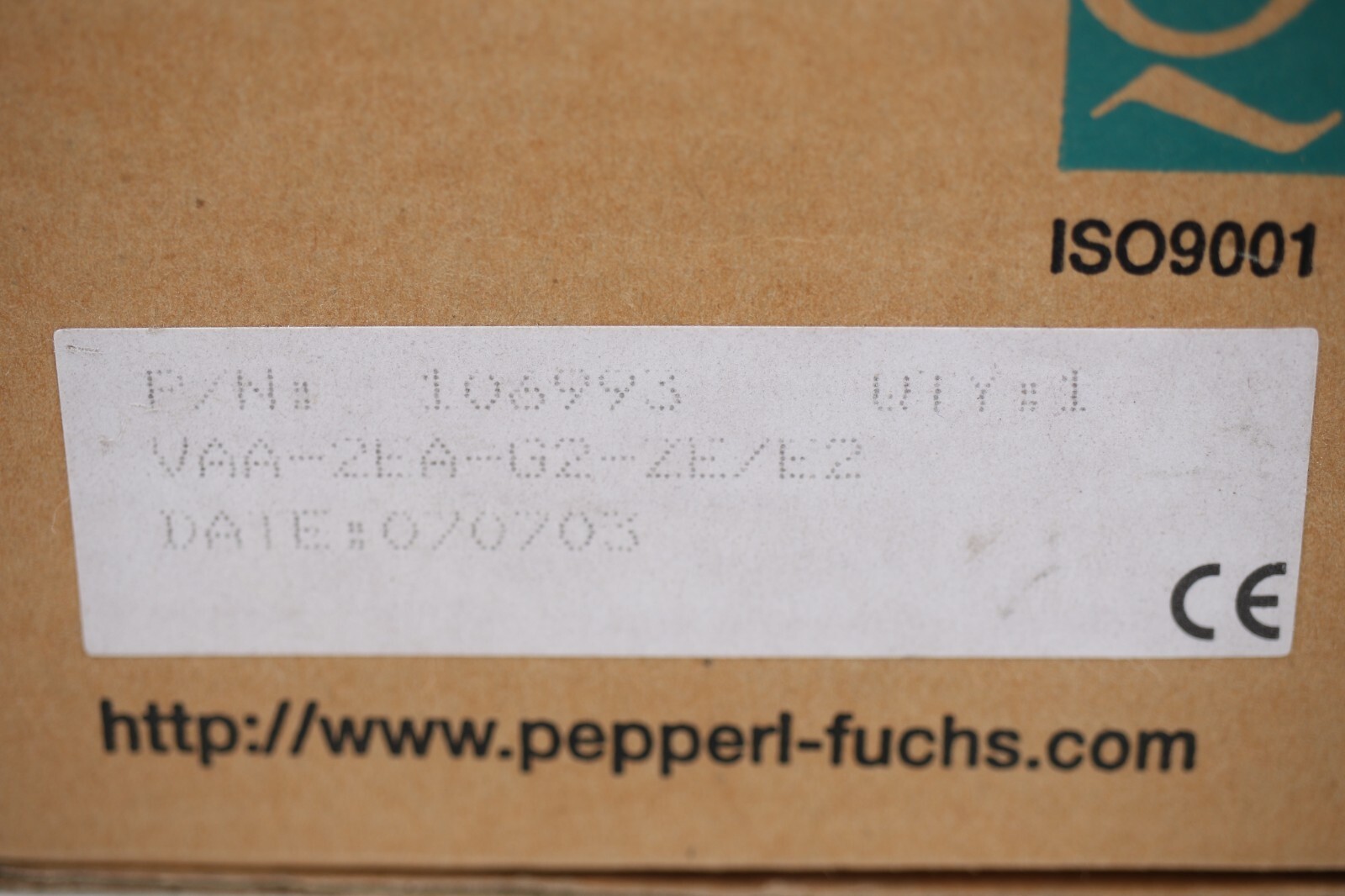 PEPPERL+FUCHS VAA-2EA-G2-ZE/E2 (106993) (INTERFACE SENSOR) – 6 months warranty