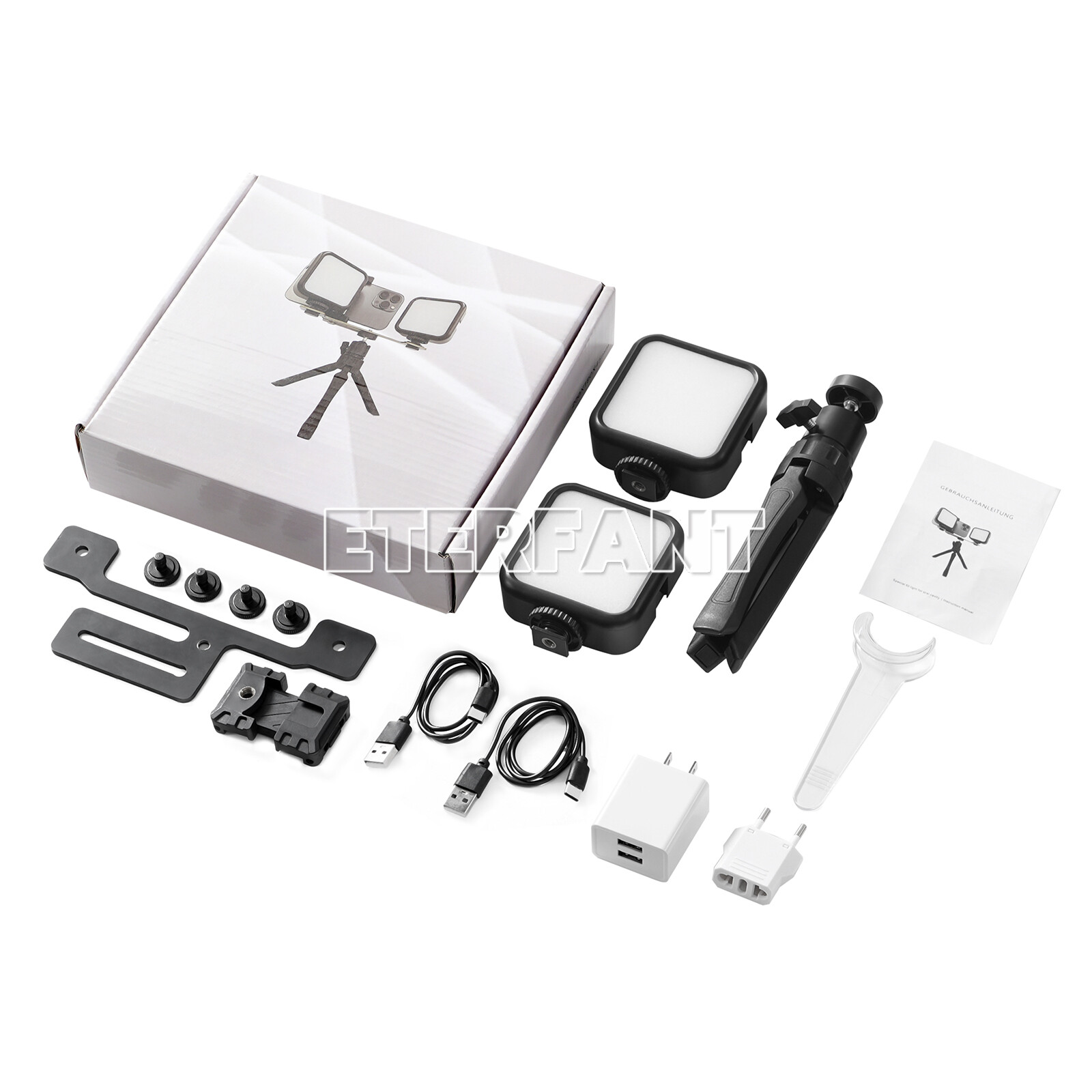ETERFANT Dental LED Fill Light Oral Photography Flash Light Lighting Brightness