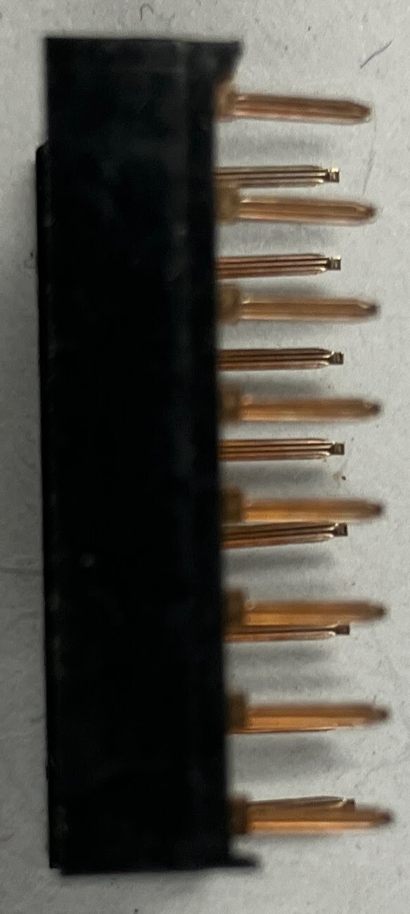 10x TI C8516-10 16-Pin IC Sockets Quality USA Made, Sturdy Pins, NEW, Shipped!