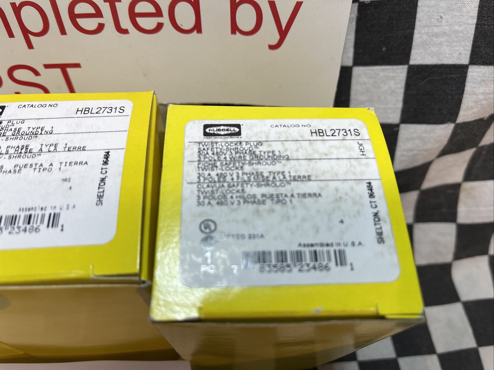 HUBBELL HBL2731S L530-P LEVITON L14-30 L5-30 HBL2321 L5-30R x 5-15P, LOT OF 10