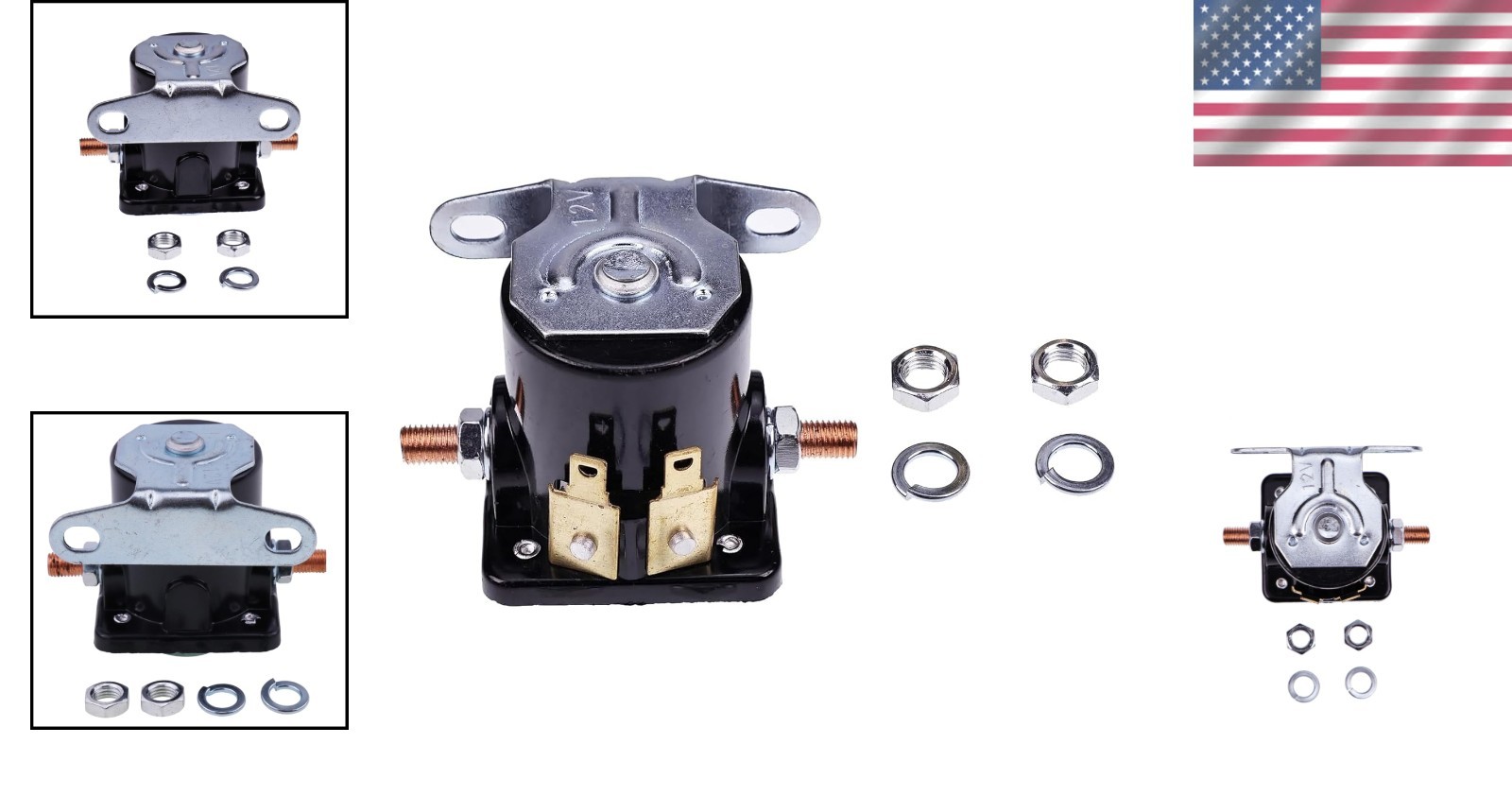 12V Starter Relay Solenoid Compatible with Onan RV Generators