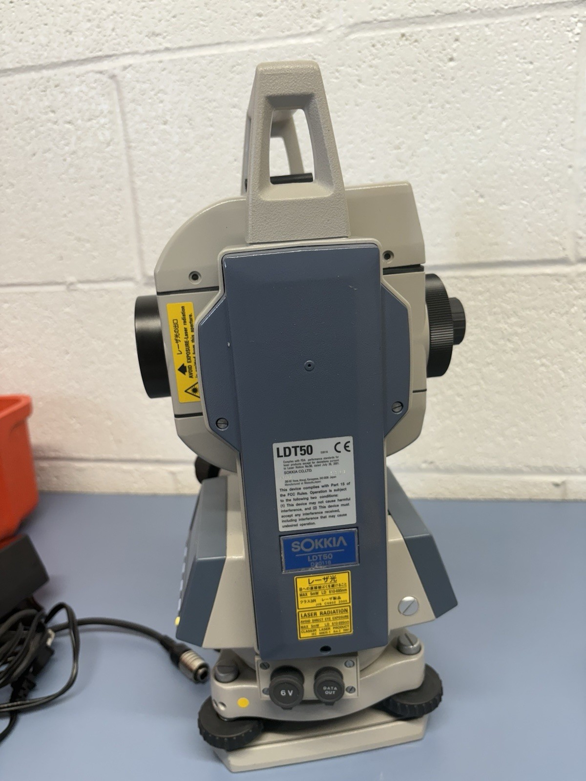 SOKKIA MODEL LDT50 LASER DIGITAL THEODOLITE With Accessories, Batteries & Case