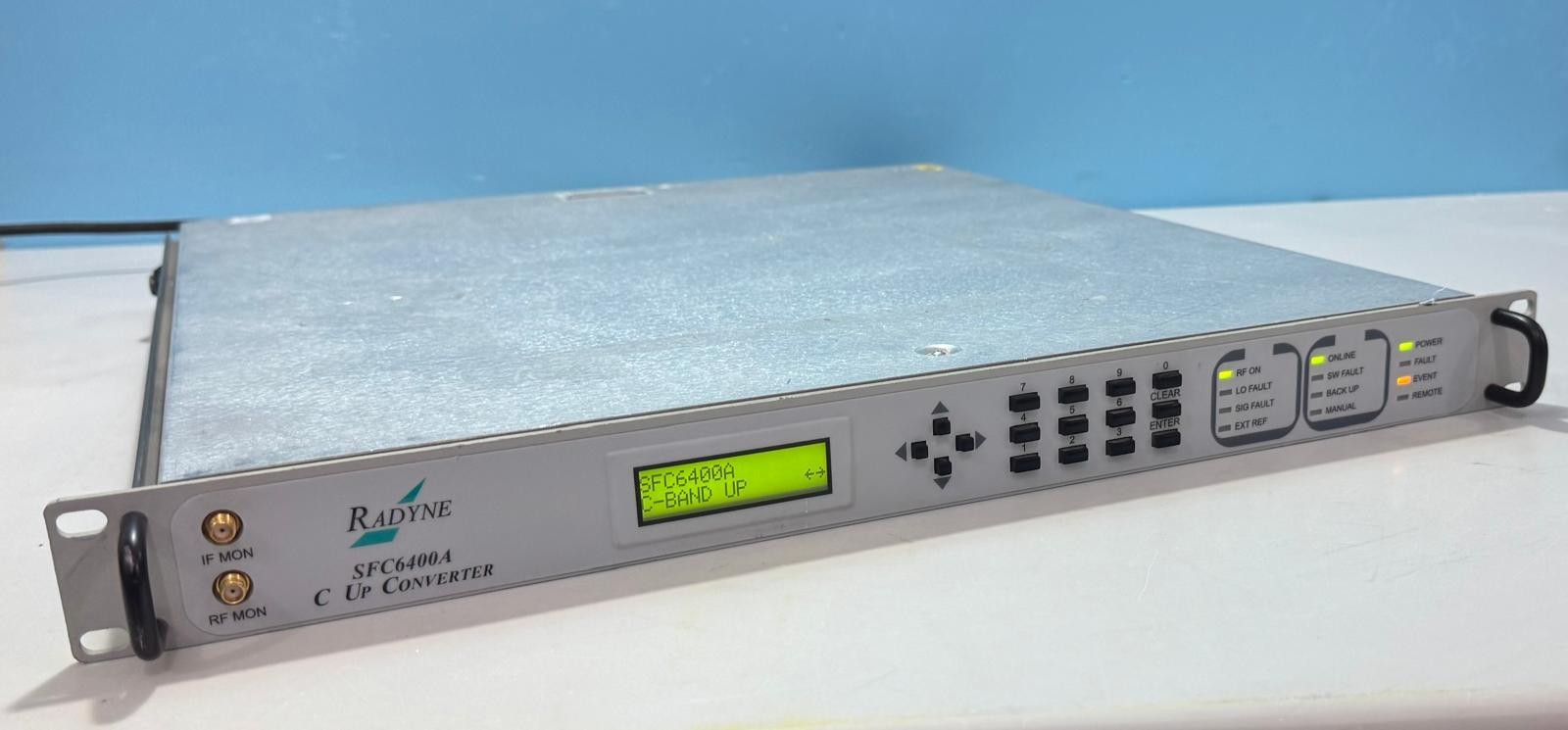 Radyne SFC6400A C-Band Up Converter – TESTED TO POWER ON – No Accessories