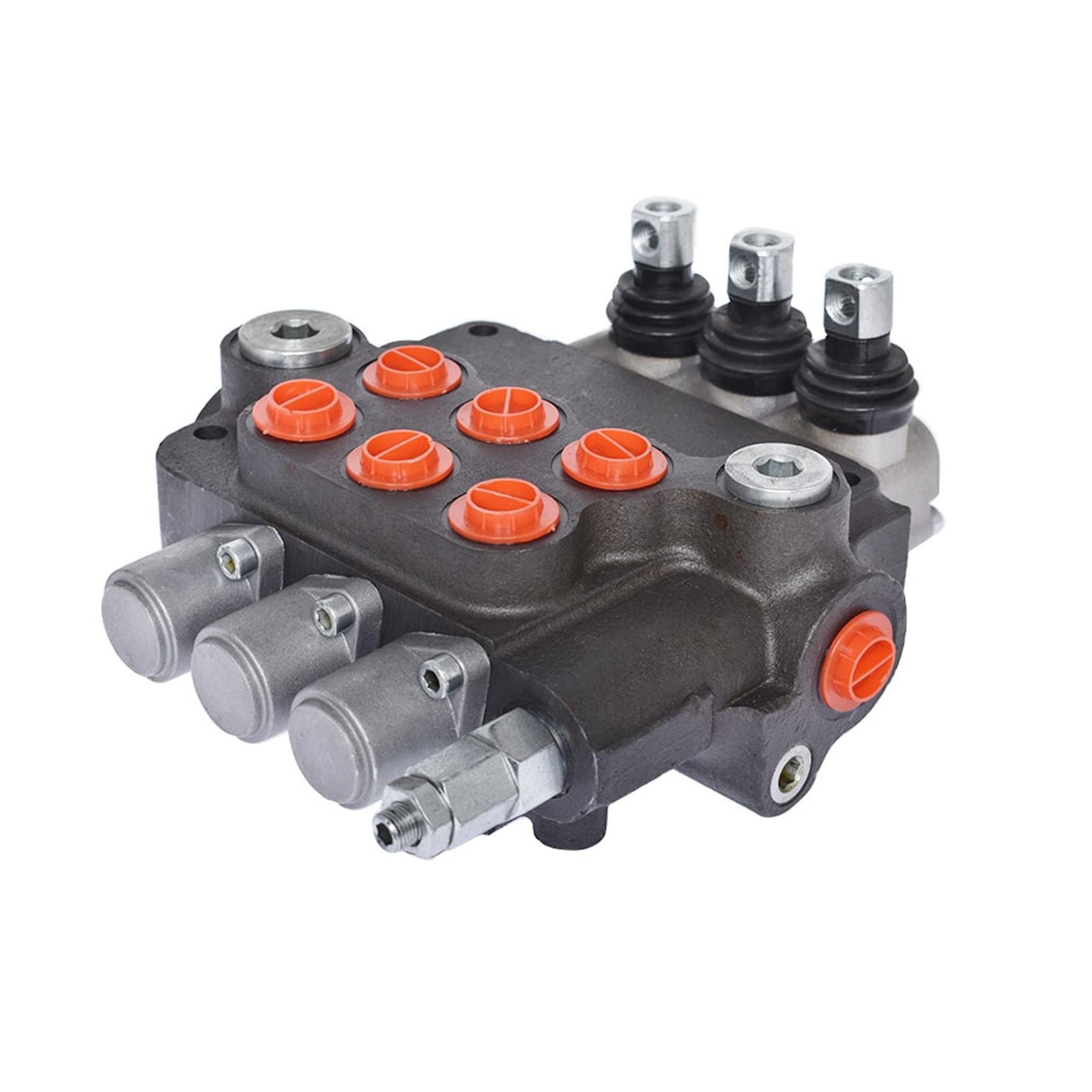 Hydraulic Directional Control Valve, 3 Spool 21 GPM Hydraulic Loader Valve, S…