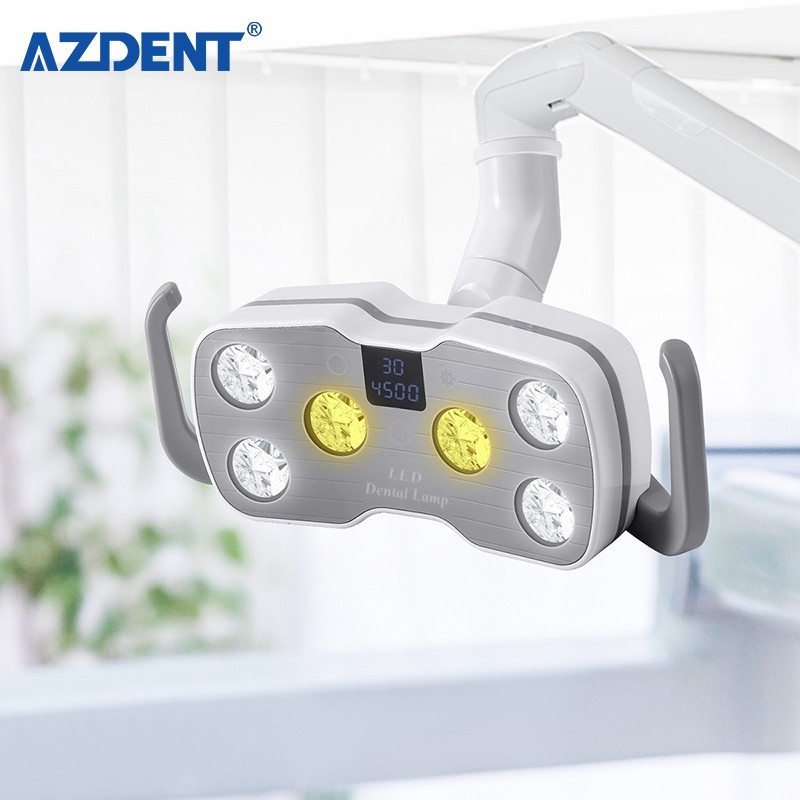 Lámpara Dental Profesional 9W – 6 LEDs con Pantalla para Sillones Dentales