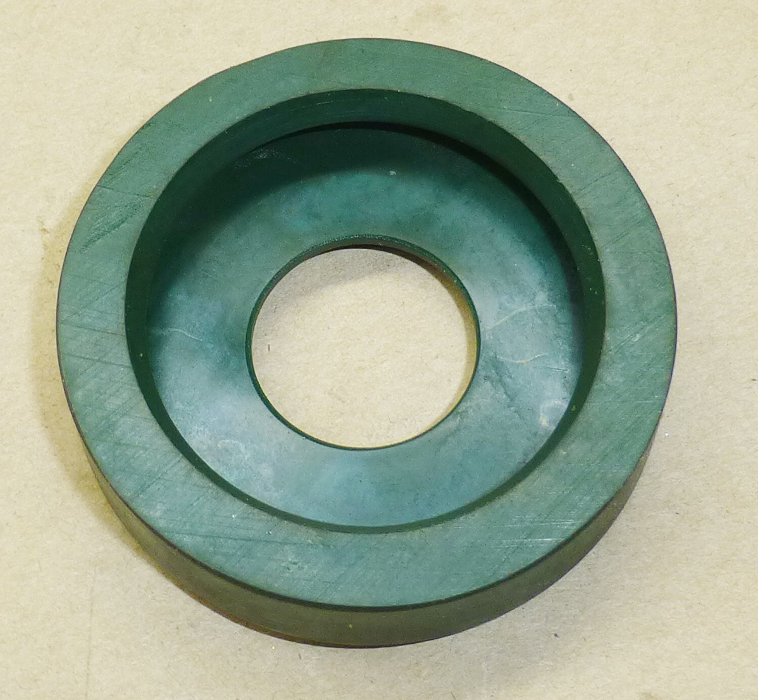 Lot of 25 rubber plastic sprinkler guard donut green 2-1/2″