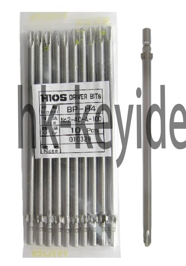 10pcs/pack NEW FIT FOR BP-H4 No.2-4.0-A-40/60/80/100/120/150 electric batch head