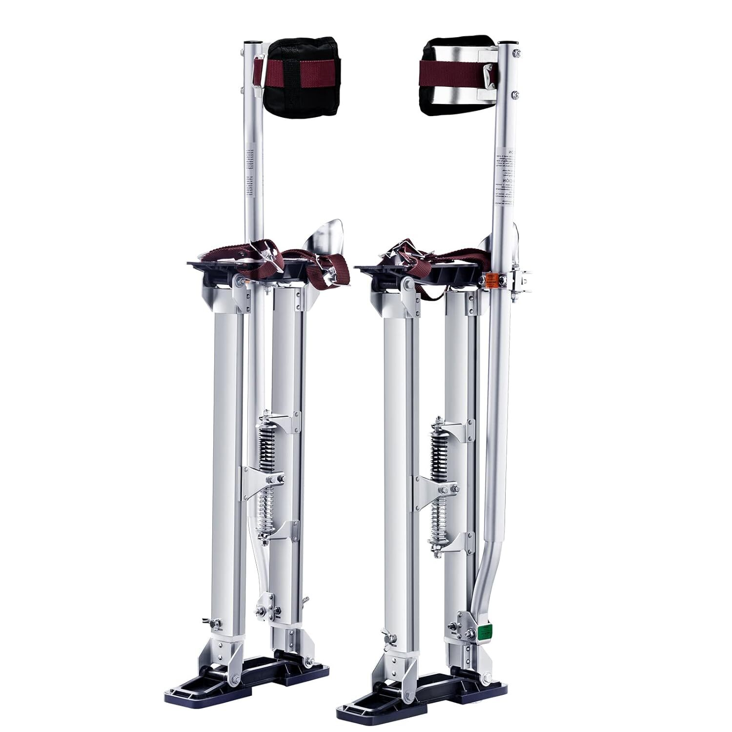 Zancos De Yeso Aluminio 24-40 Pulgadas Drywall Stilts Ajustable Dura Para Pintar