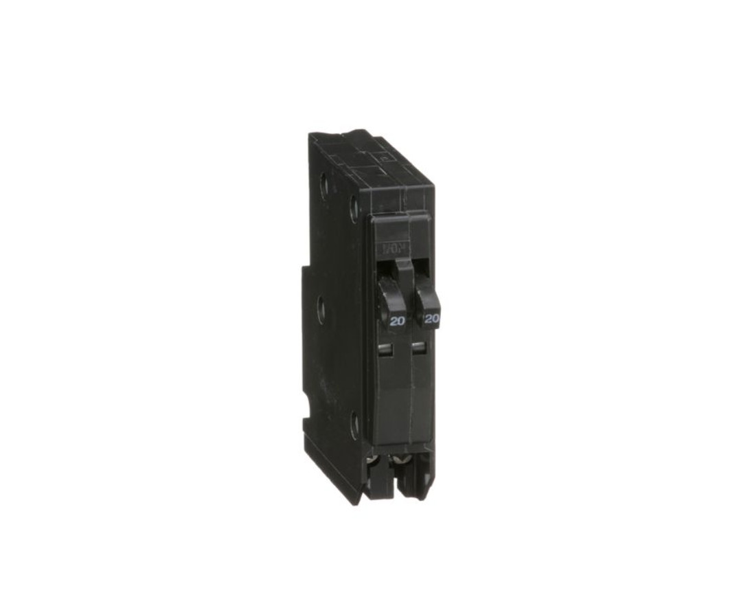 Square D Twin Tandem 20A QOT2020 Type QO Circuit Breaker 10ka 120/240v