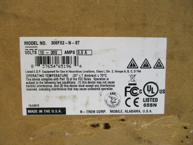 N-TRON 306FX2-N-ST 10-30V 0.5A NSMP