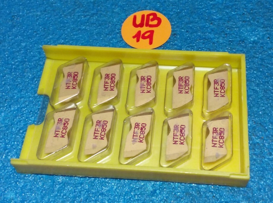 KENNAMETAL NTF3R KC850 CARBIDE INSERTS 10 PCS