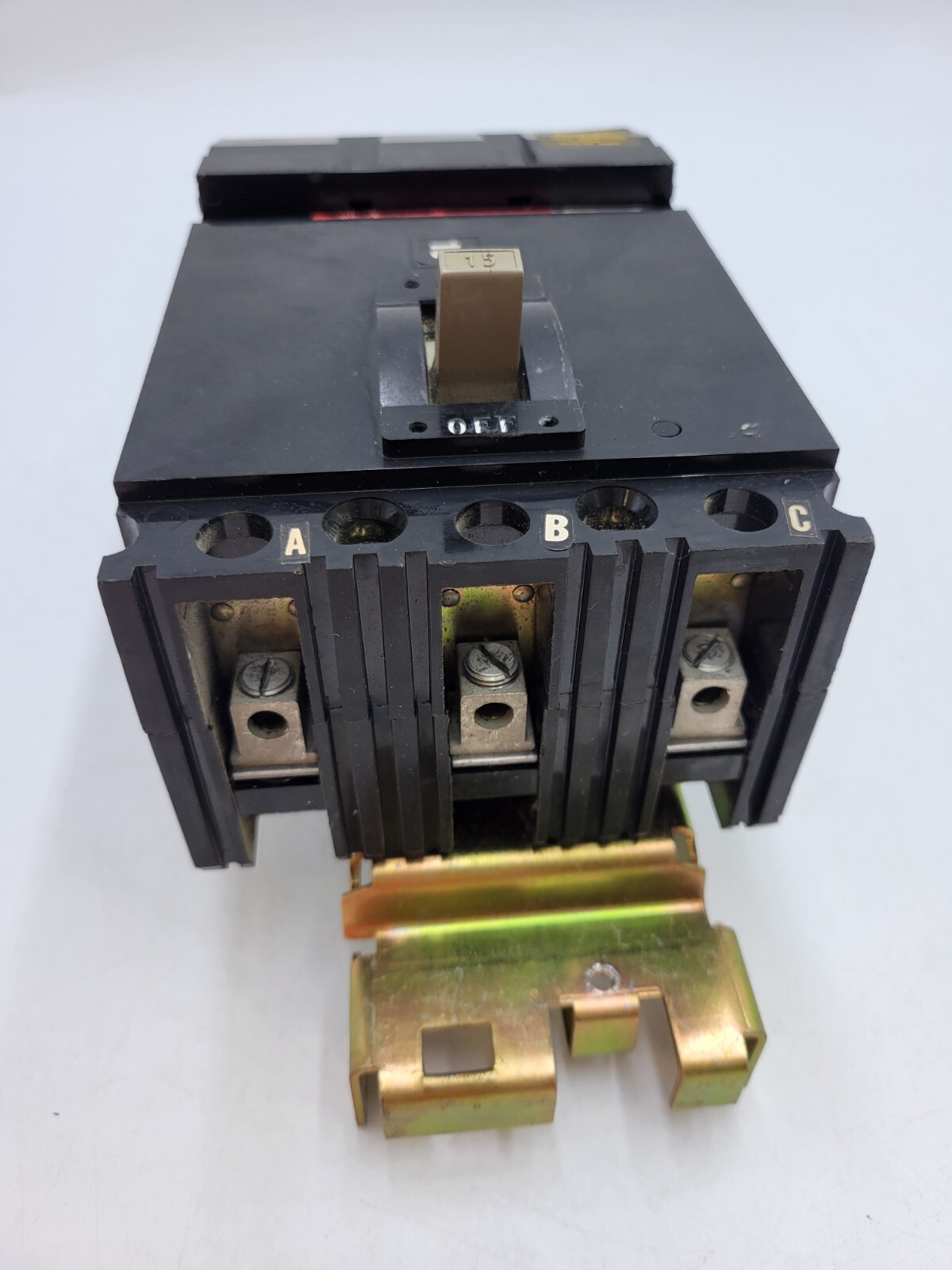 Square D FH-36015 I-Line Circuit Breaker 15A 600V 3P 3PH Type FH 15 Amp 3 Pole