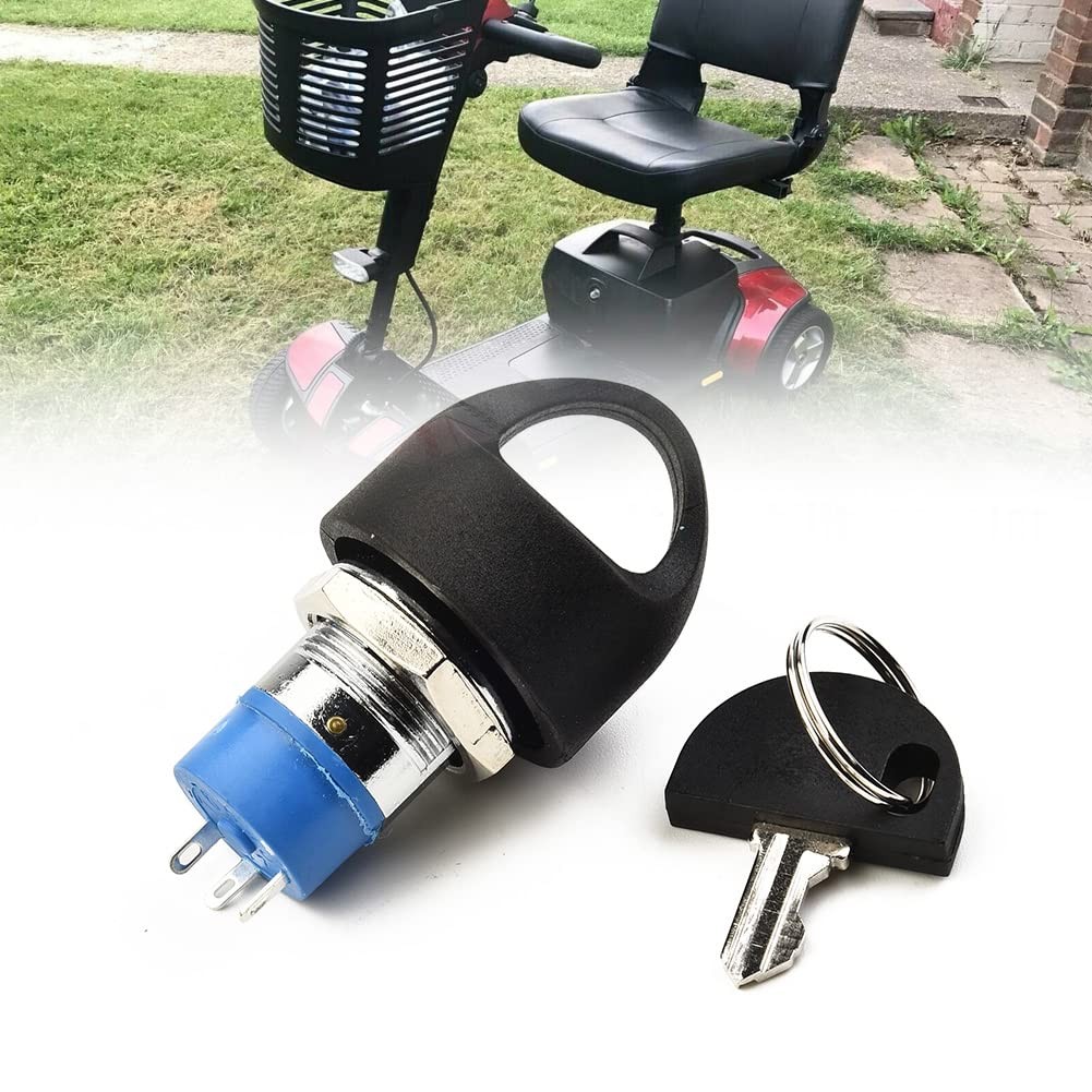 Ignition Switch with Key for Pride Victory Go Go, Revo 2.0 – Replacement