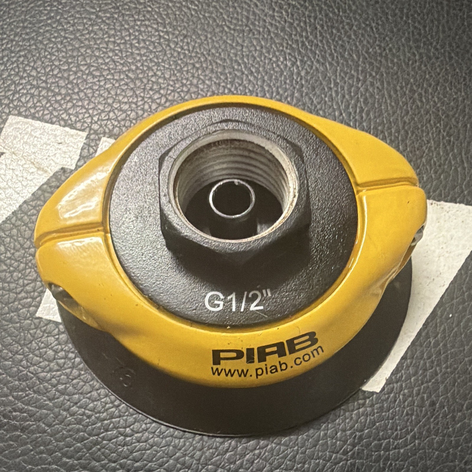 PIAB F75 Vacuum Pump Component G1/2 Threaded Connection (NEW-NO BAG)