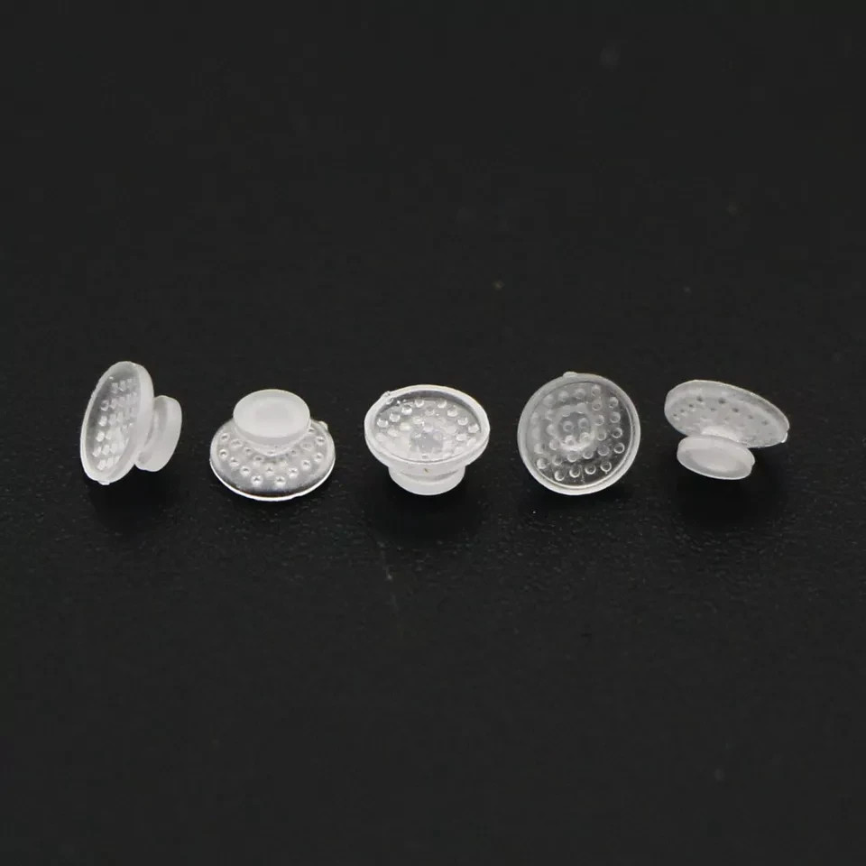 Dental Orthodontic Ceramic Lingual Buttons Round Rectangular/Round with hook