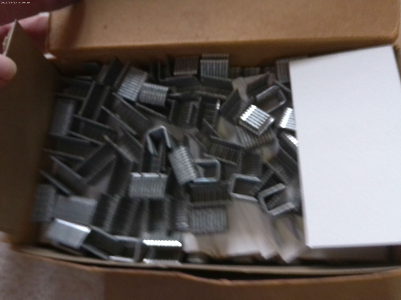 Senco 1/2″ Leg 7/16″ Crown 16 Ga. Staples N08BBAN