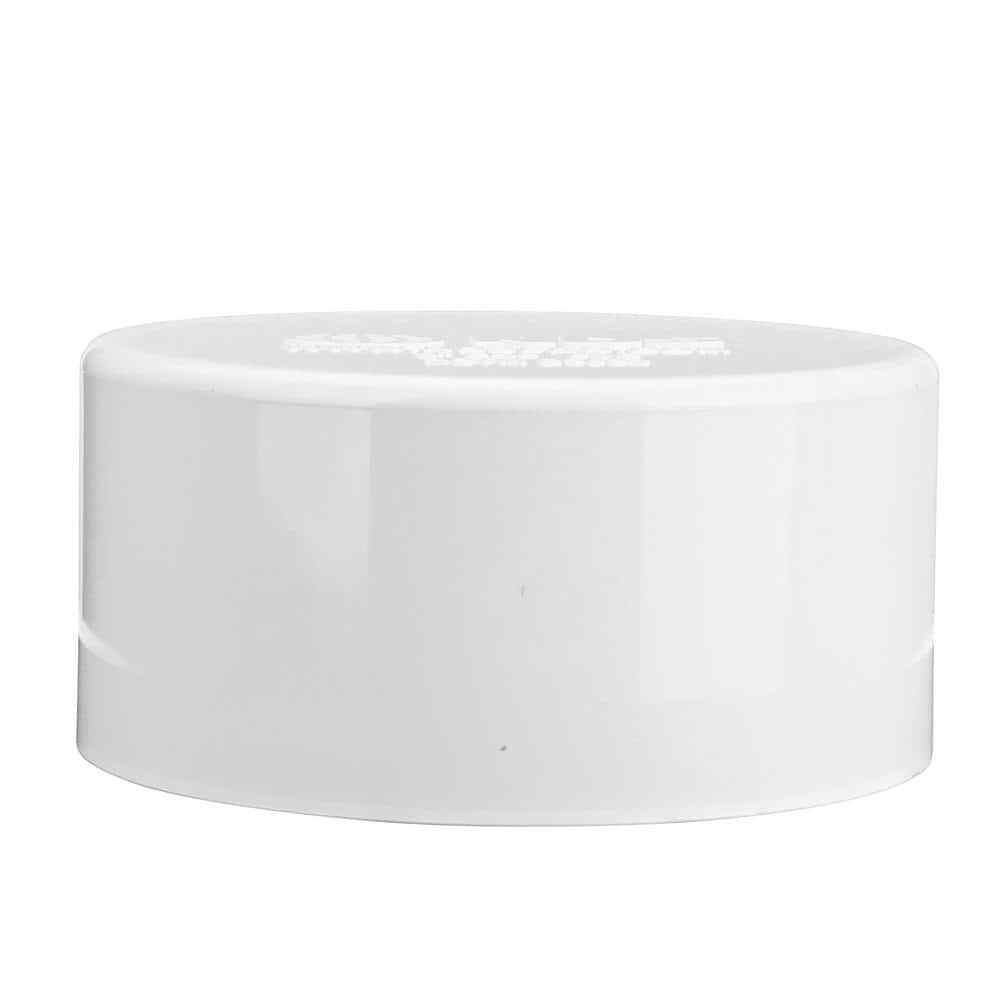 NDS PVC S&D Cap, 6 in.