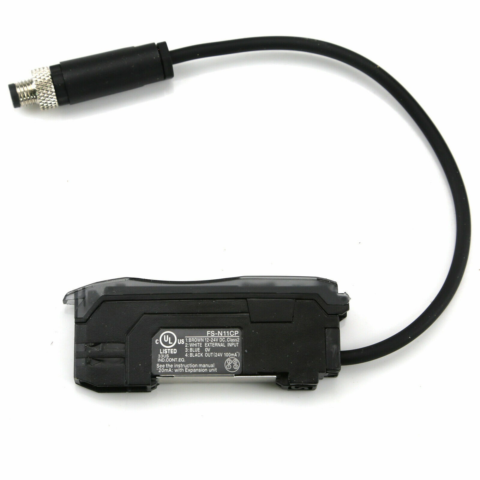 KEYENCE FS-N11CP Fiber Optic Sensors FSN11CP New In Box One US Free TAX