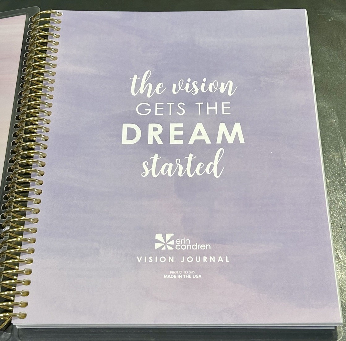 New Erin Condren Vision Journal Notebook