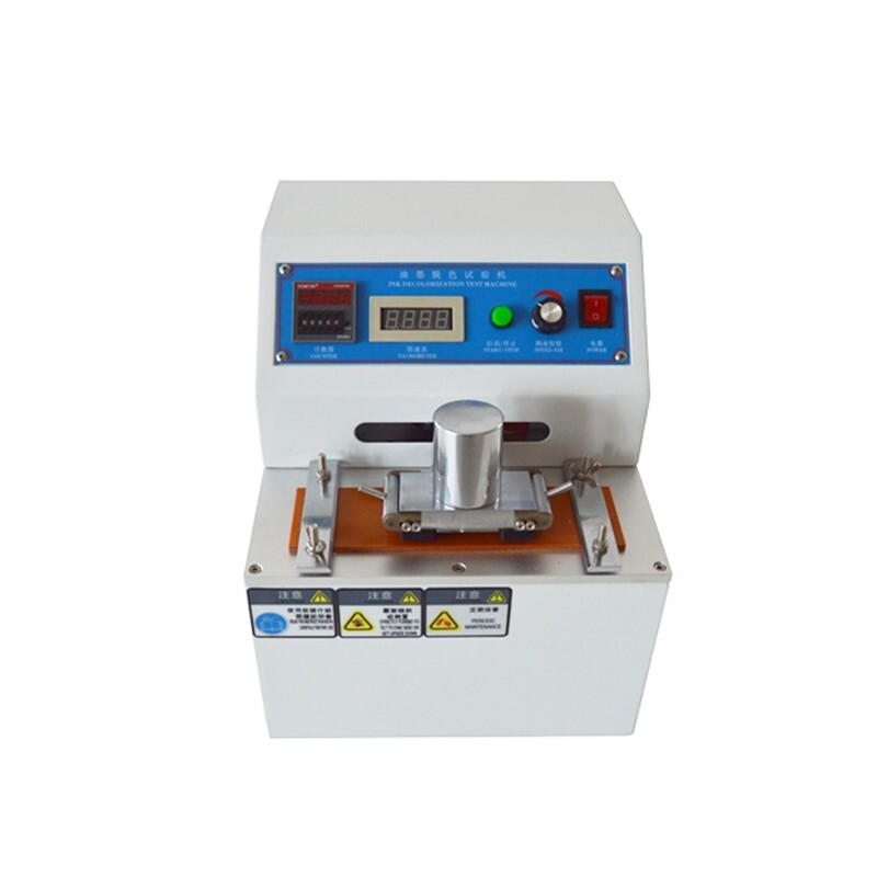 Ink Printing Decolorization Tester Durability Abraser Friction Testing Machine