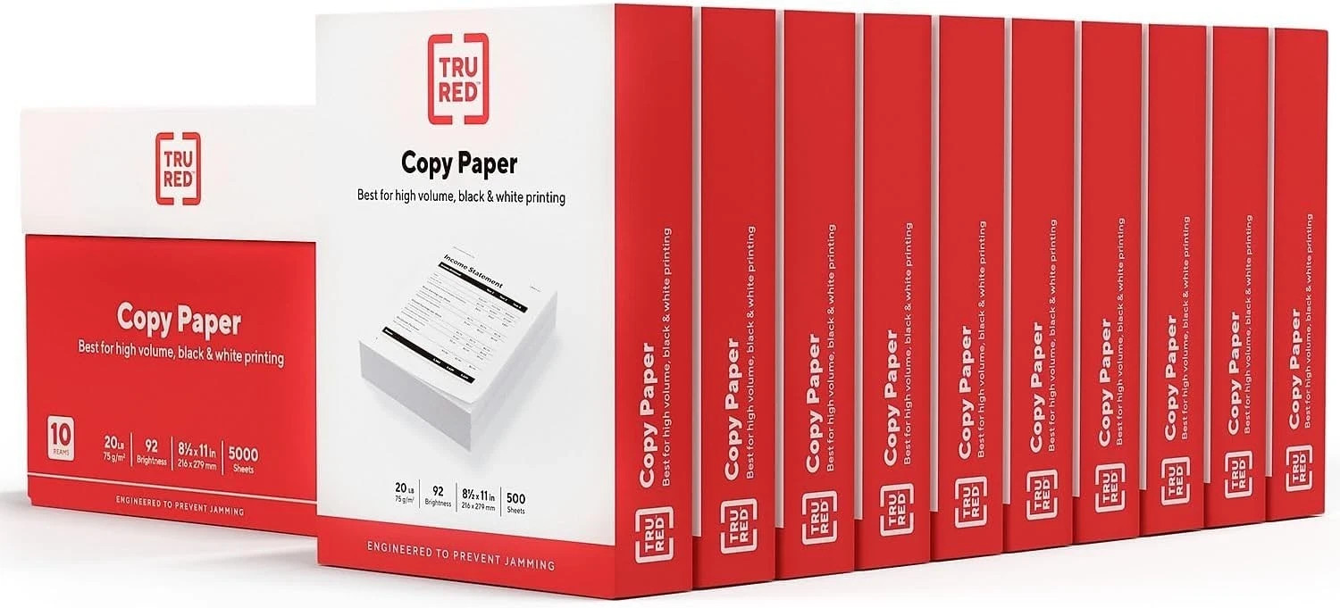 TRU RED 23479-U/TR56960 Copy Paper – 500 Sheets