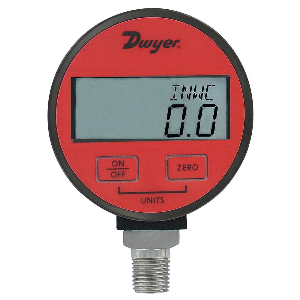 DWYER DPGA-11 Digital Pressure Gauge,500 PSI 41D948