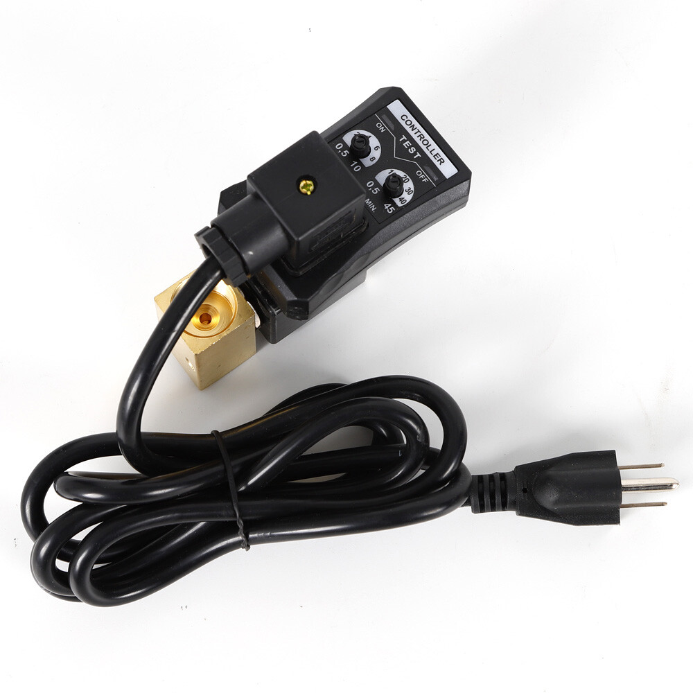 Auto Automatic Timed Electronic Drain Valve for Air Compressor Water Tank 1/2»!