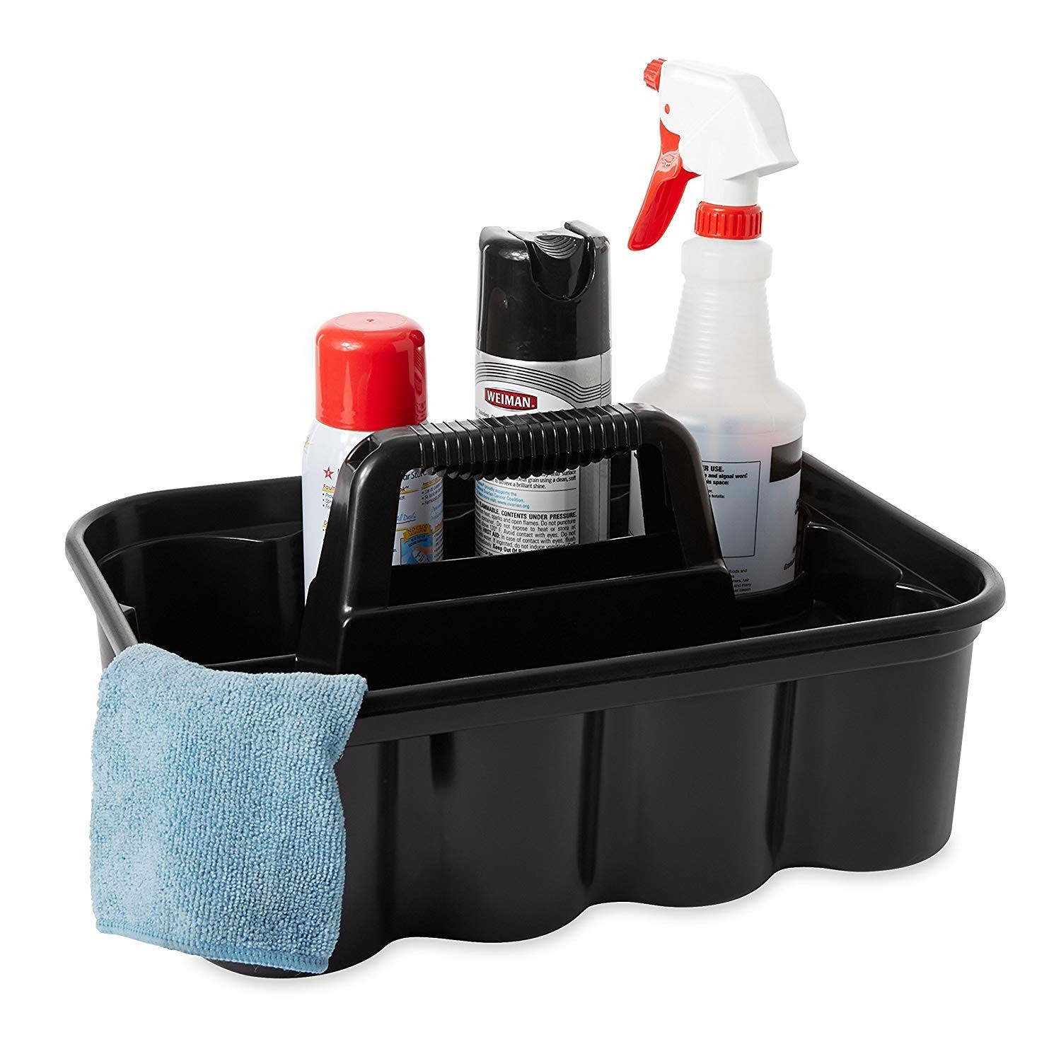 Rubbermaid Commercial Products Deluxe Carry Caddy for Take-Out Black