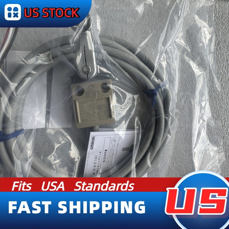 D4C-1620 Omron New Limit Switch 2PCS: US Inventory, Fast Dispatch