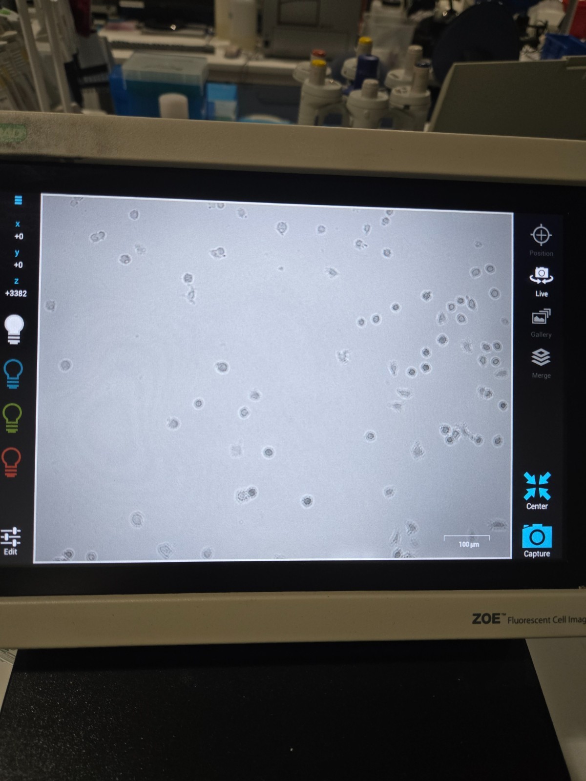 Bio-Rad ZOE Fluorescent Cell Imager/microscope
