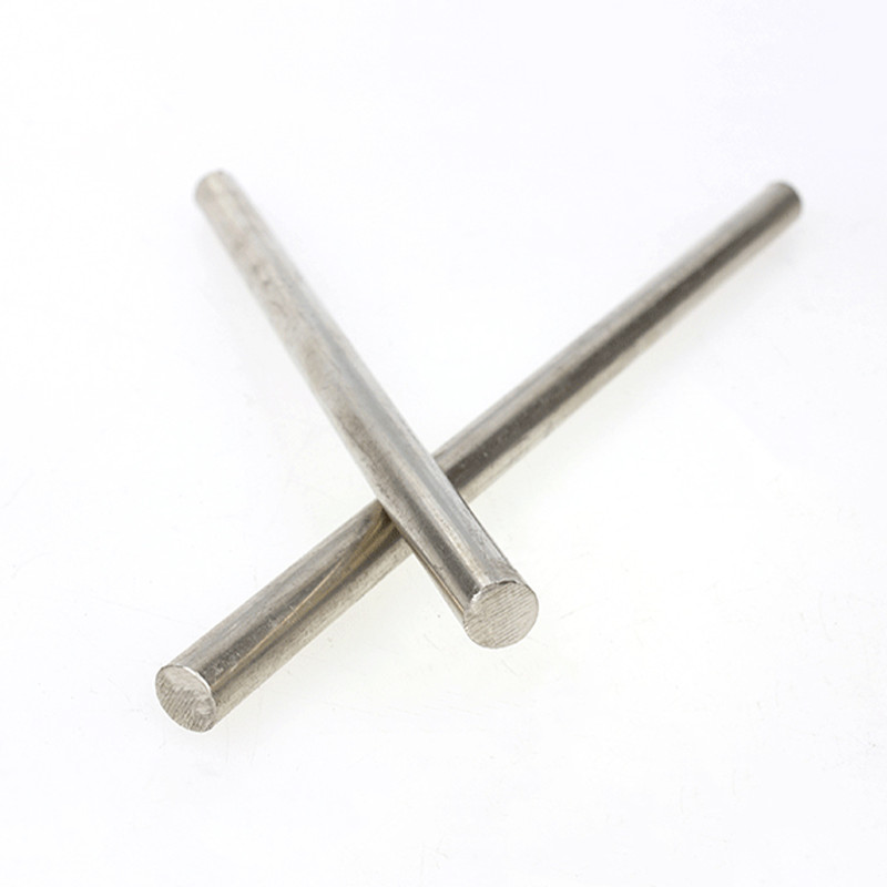 Nickel Silver Round Rod Ø3-20mm CuNiZn Alloy Solid Bar Custom Cut Alloy L:100mm