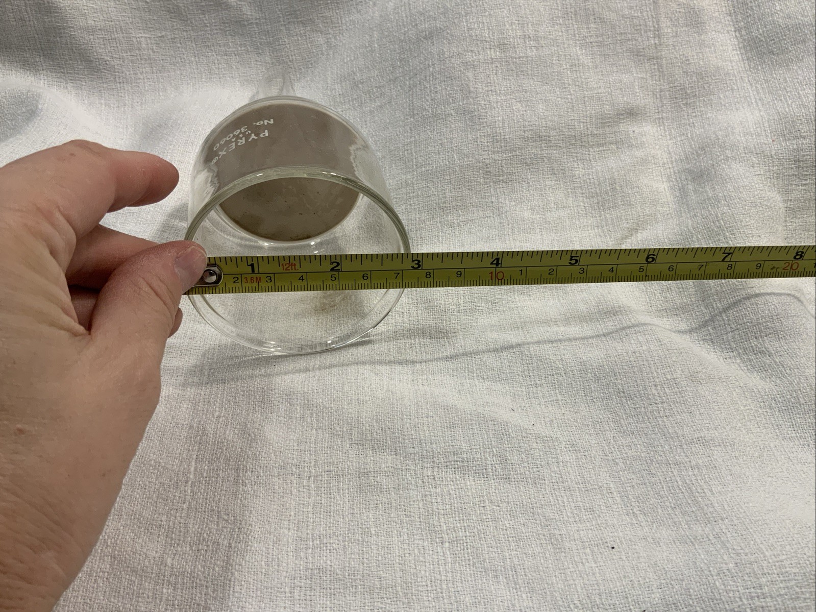 Pyrex 150mL Fritted Glass Buchner Funnel ASTM 4-5.5 Fine Laboratory 36060