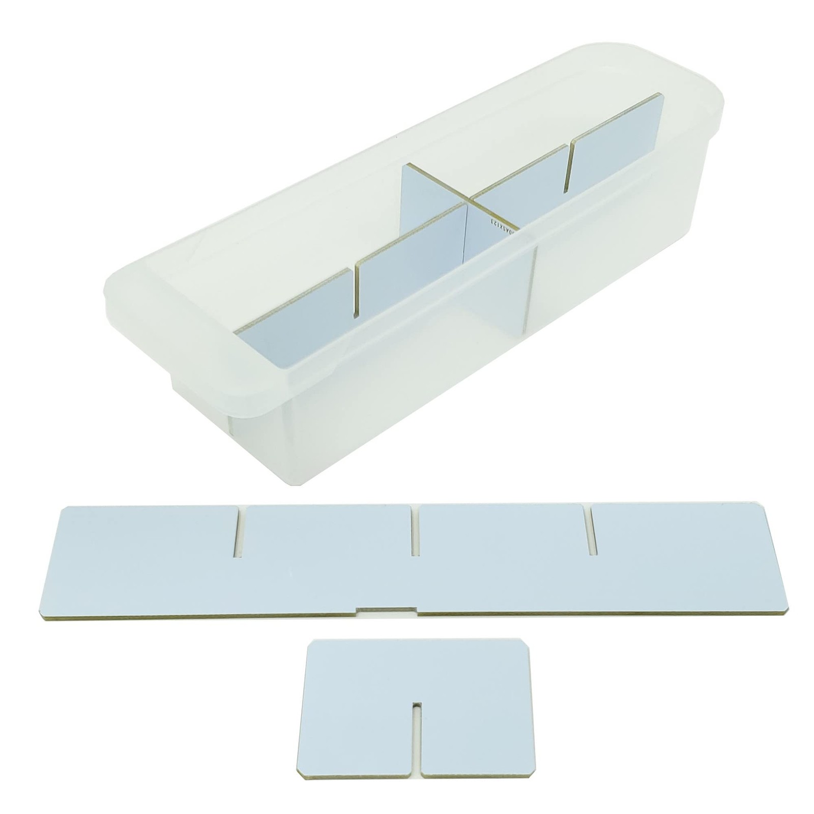 Bin Better 6 16 Width Pieces Small Drawer Configurable Dividers Compatible Iris