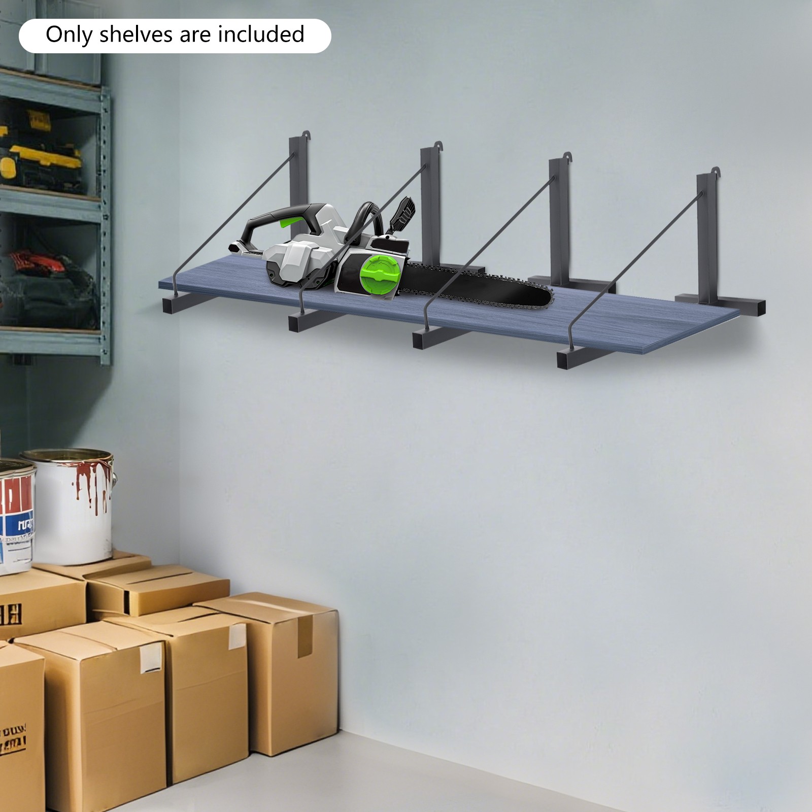 4x Container Shelf Bracket Shipping Container Bracket Triangular 249.48kg/550lbs