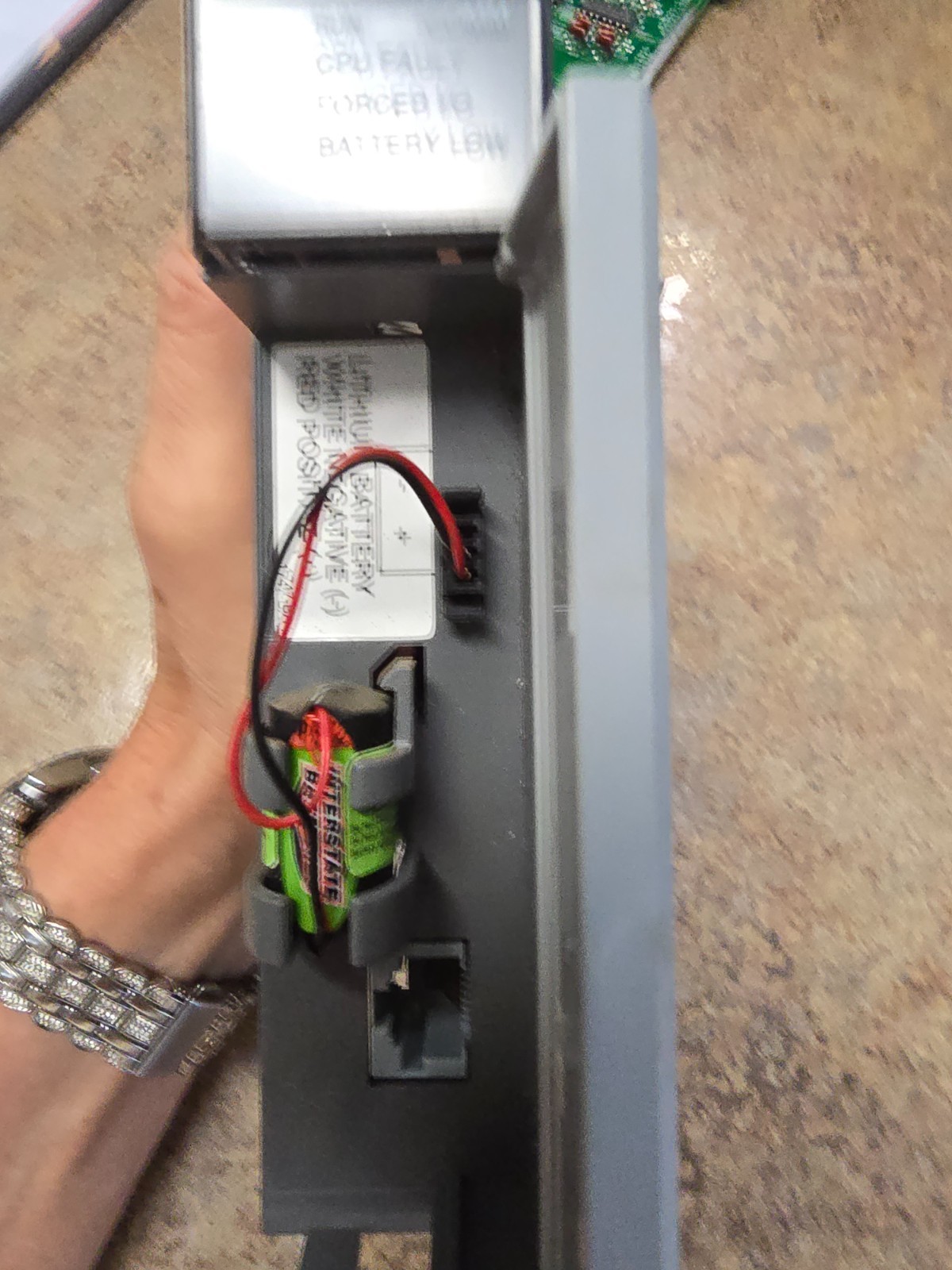 ALLEN-BRADLEY SLC500 PROCESSOR UNIT 1747-L524 SER. C KEYLESS