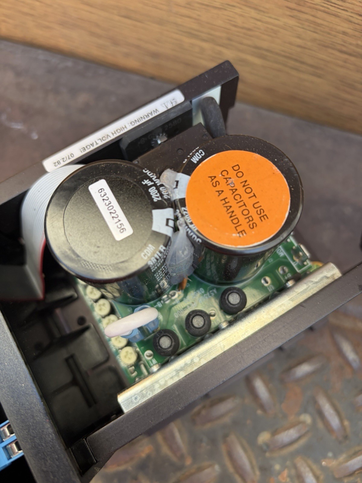 (MC82) KB Electronics Variable Frequency AC Drive KBVF-24D 6455F Fixed at 25hz