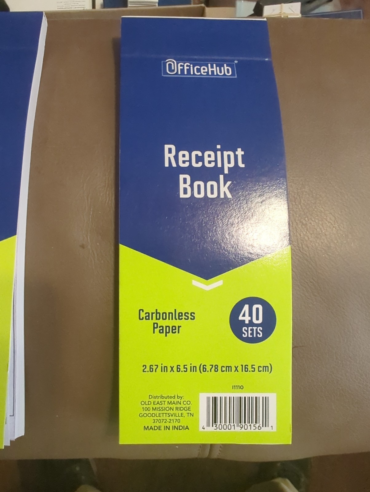 Officehub Receipt Books Carbonless Paper 40 Sets Lot Of 2