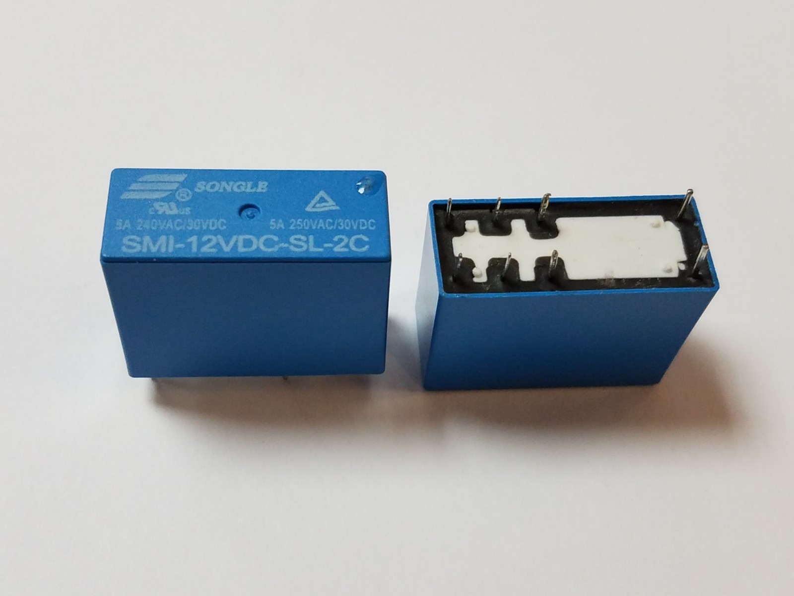 Pack of 2 – Relay General Purpose OMI-212L 12TBU-5 DPDT 5A 12V 8 pins