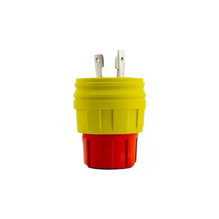 Ericson 2520-Pw6p-Am Watertight Locking Plug, L14-30P, 30 A, 125/250V Ac,