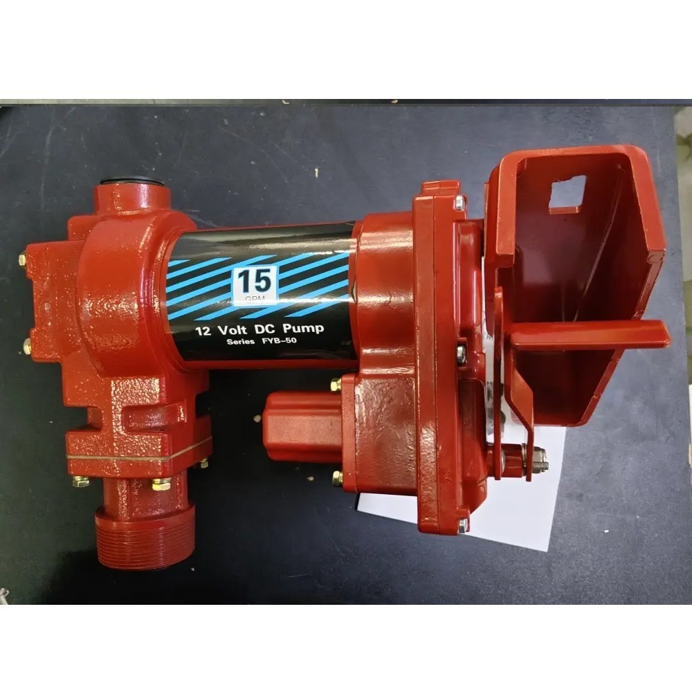 Fuel Transfer Pump 15GPM 12V for Gasoline Diesel Electric Self Priming Pump 1/4″