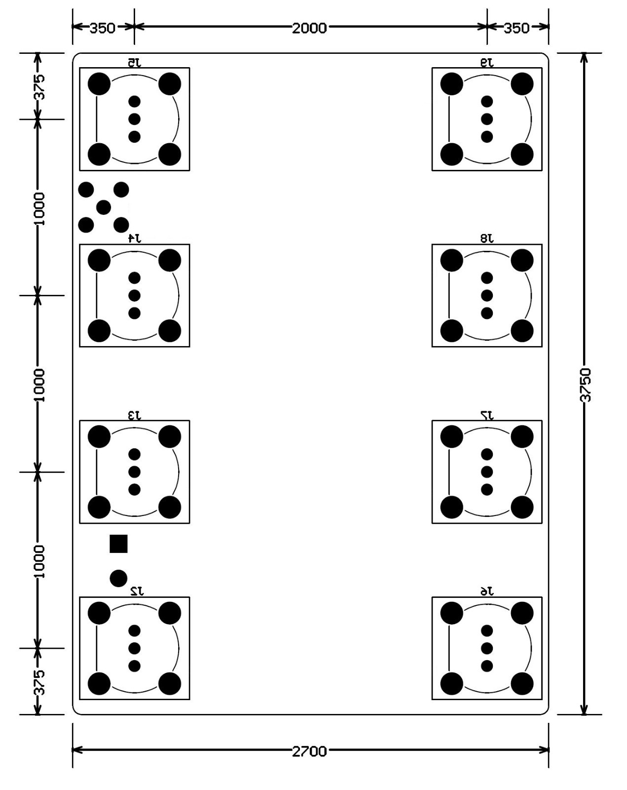 Distribution Amplifier 10MHz w/8 isolated BNC outputs