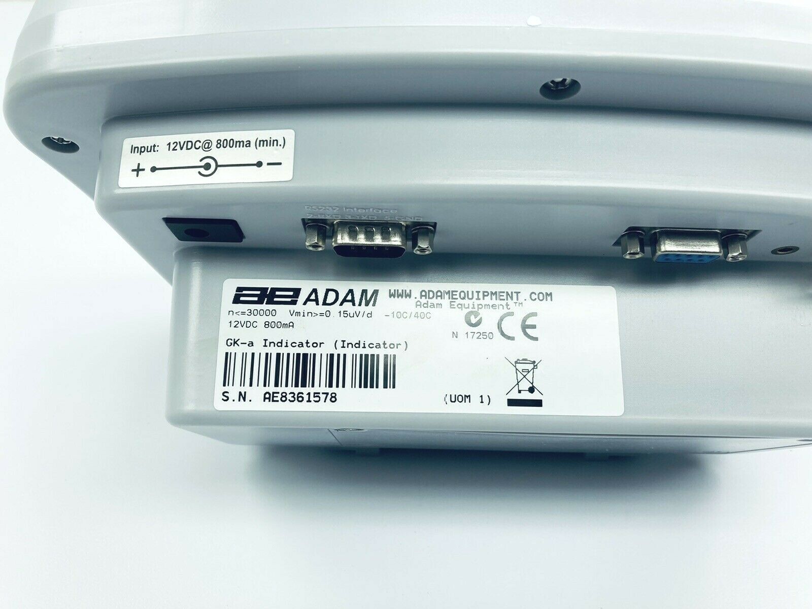 NEW ADAM PTM 500 PLATFORM FLOOR SCALE 500 KG
