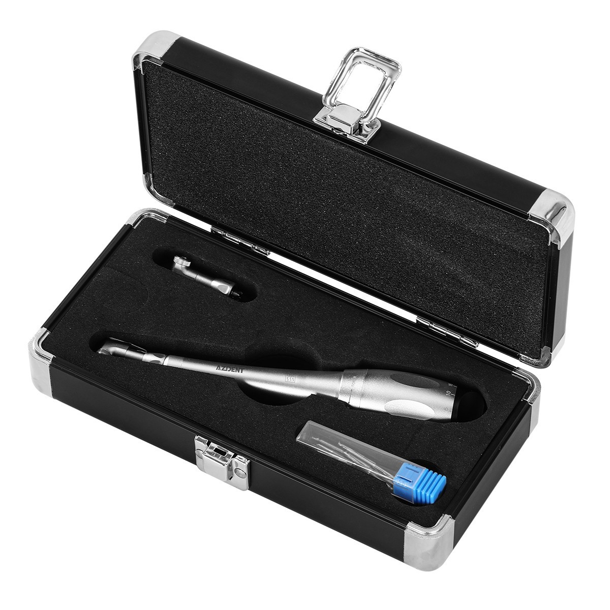 AZDENT Dental Universal Implant Kit Torque Wrench Contra Angle with 12 Drivers