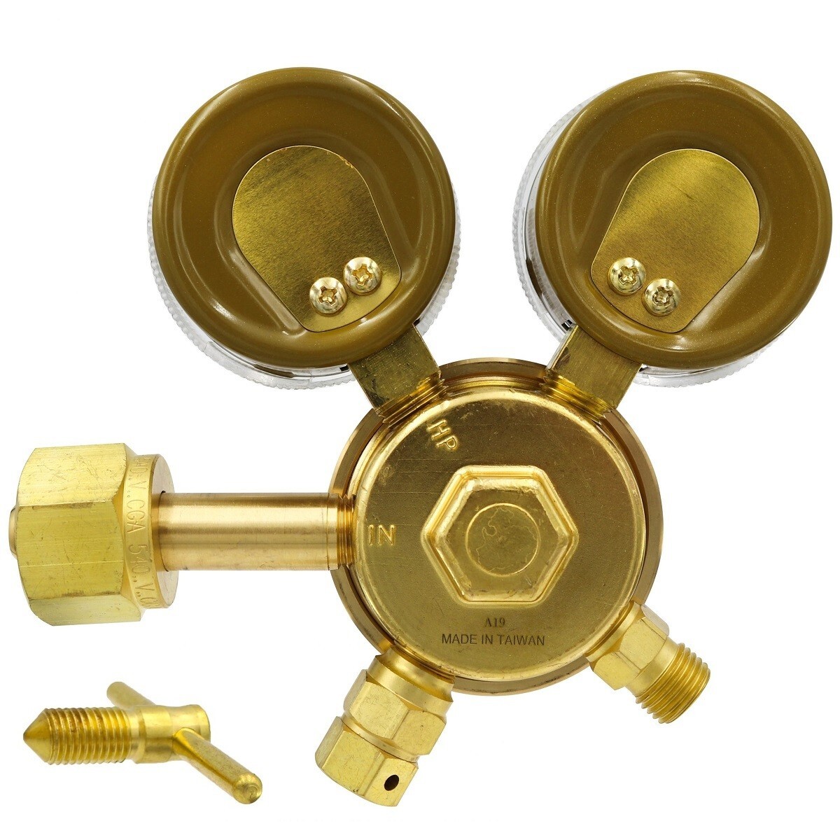 Gas Regulator Oxygen Acetylene Set Heavy Duty Compatible with Victor Regulators
