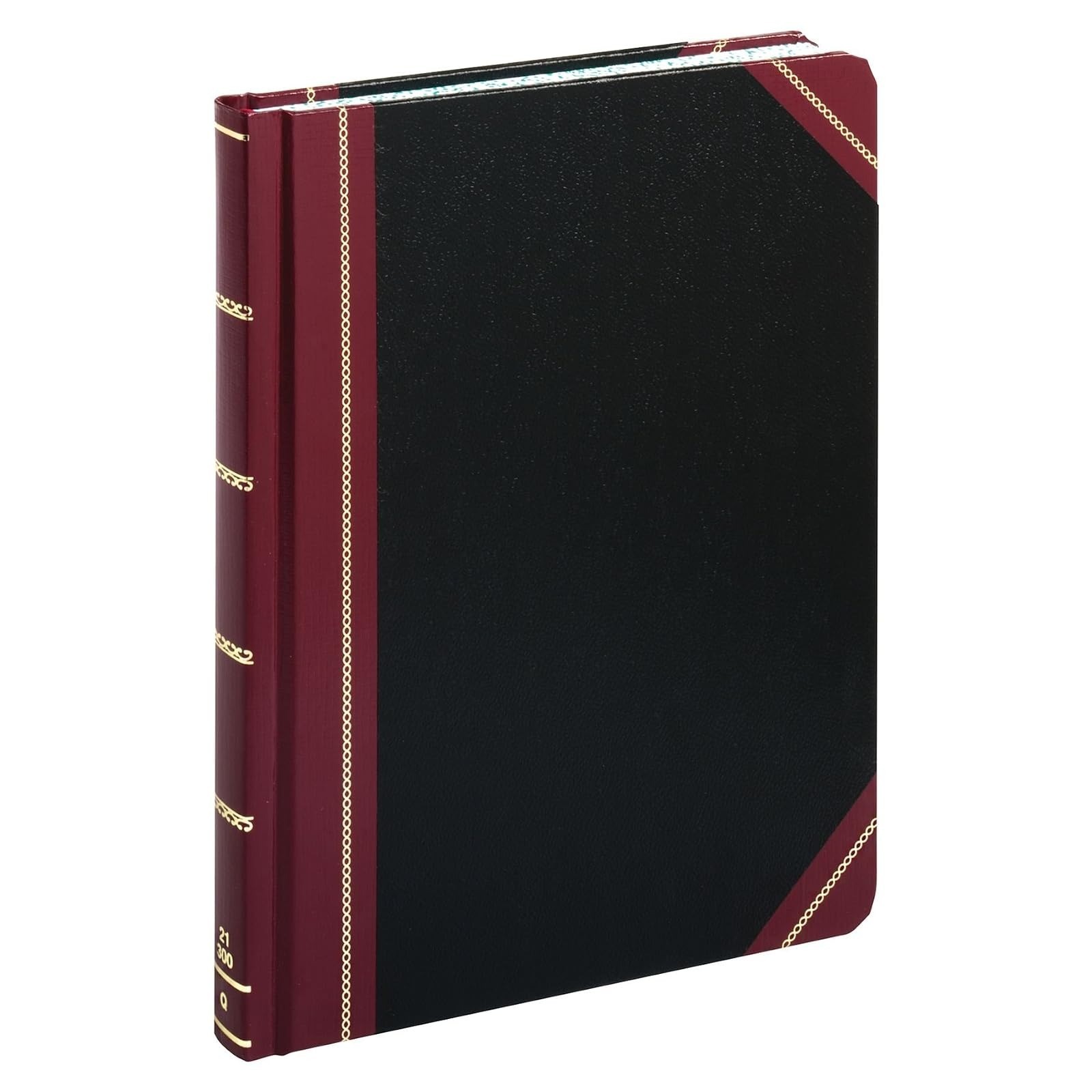 Boorum & Pease 21300R Columnar Book – 300 Pages, Waterproof, Black